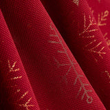 Panama Weihnachten Lurex Polar Fleece Rot - Ribes y Casals