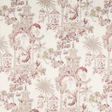 Panama Baumwolle Florencia Rot - Ribes y Casals