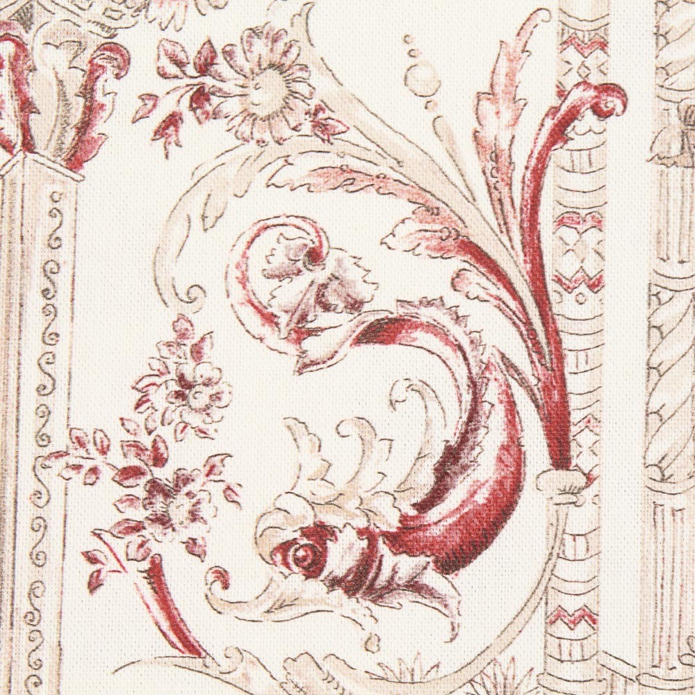 Panama Baumwolle Florencia Rot - Ribes y Casals