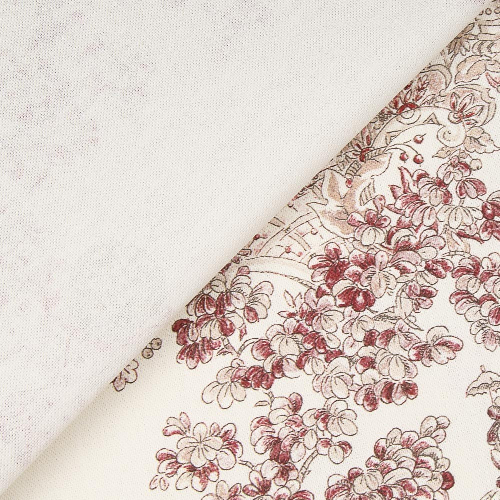 Panama Baumwolle Florencia Rot - Ribes y Casals