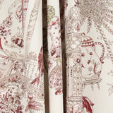 Panama Baumwolle Florencia Rot - Ribes y Casals