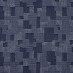 Denim-Jacquard-Aufnäher Blau - Ribes y Casals