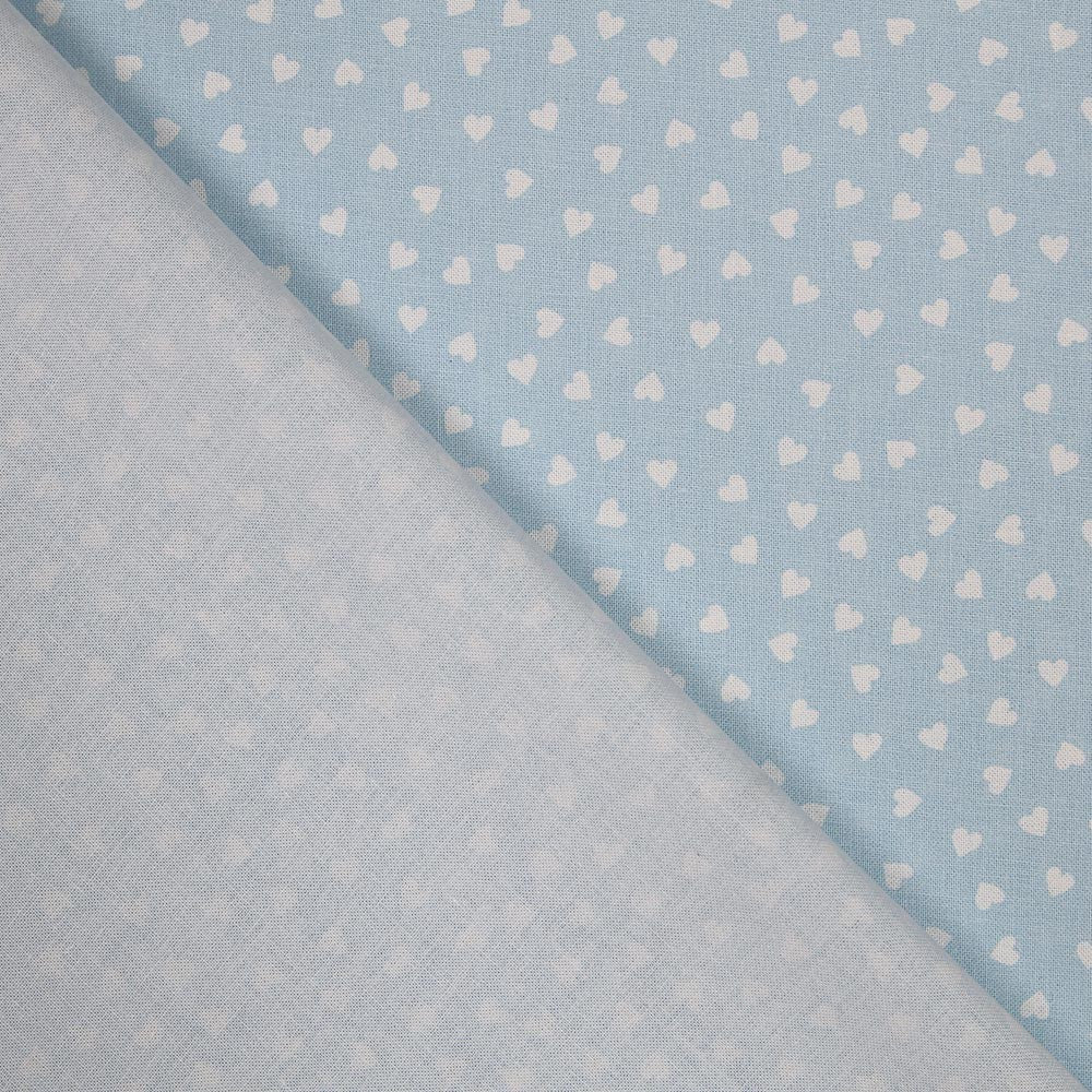 Patchwork-Herzen Blau 3mm - Ribes y Casals