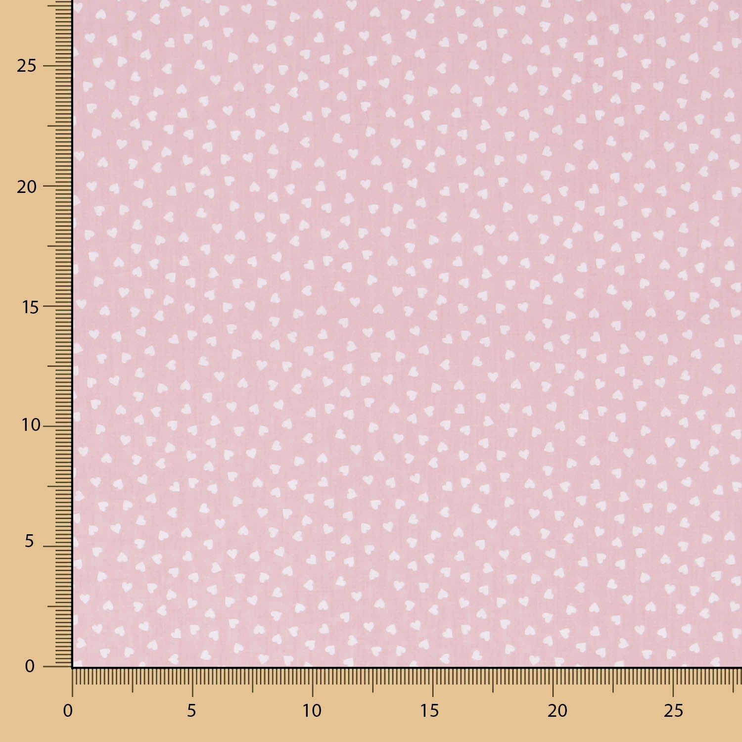 Patchwork-Herzen Rosa 3mm - Ribes y Casals