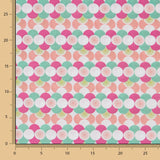 Geometrisches Patchwork Fuchsia - Ribes y Casals