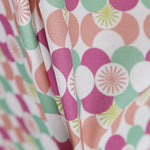 Geometrisches Patchwork Fuchsia - Ribes y Casals