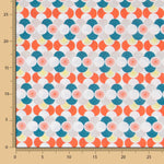 Orange Geometrisches Patchwork - Ribes y Casals