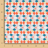 Orange Geometrisches Patchwork - Ribes y Casals