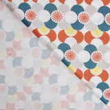 Orange Geometrisches Patchwork - Ribes y Casals