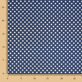 Patchwork Tupfen Blau 5mm - Ribes y Casals