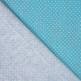 Patchwork Tupfen Türkis 5mm - Ribes y Casals
