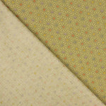 Patchwork Baumwolle 3D Goldene Sterne - Ribes y Casals