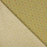 Patchwork Baumwolle 3D Goldene Sterne - Ribes y Casals