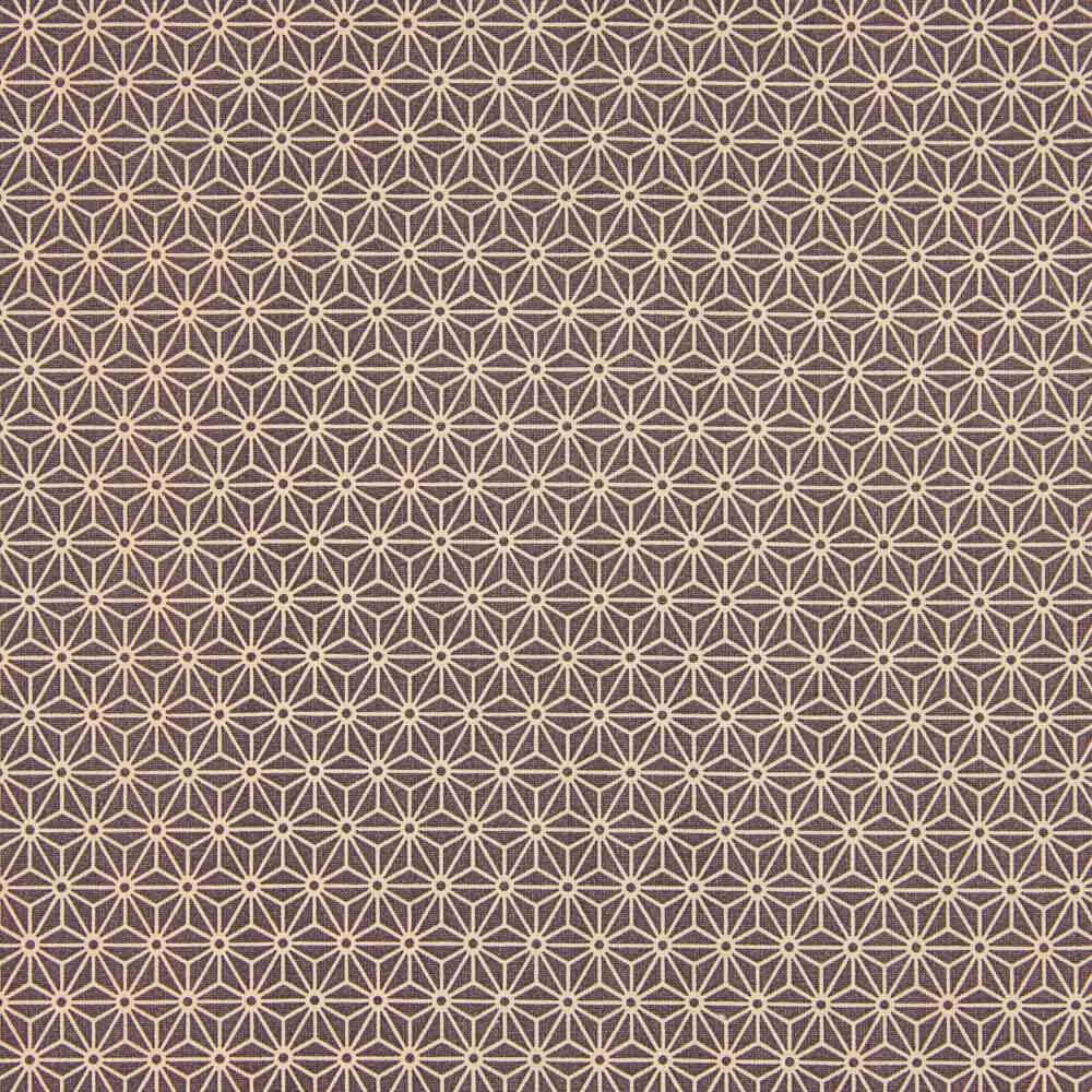 Patchwork Baumwolle Sterne Violett 3D - Ribes y Casals