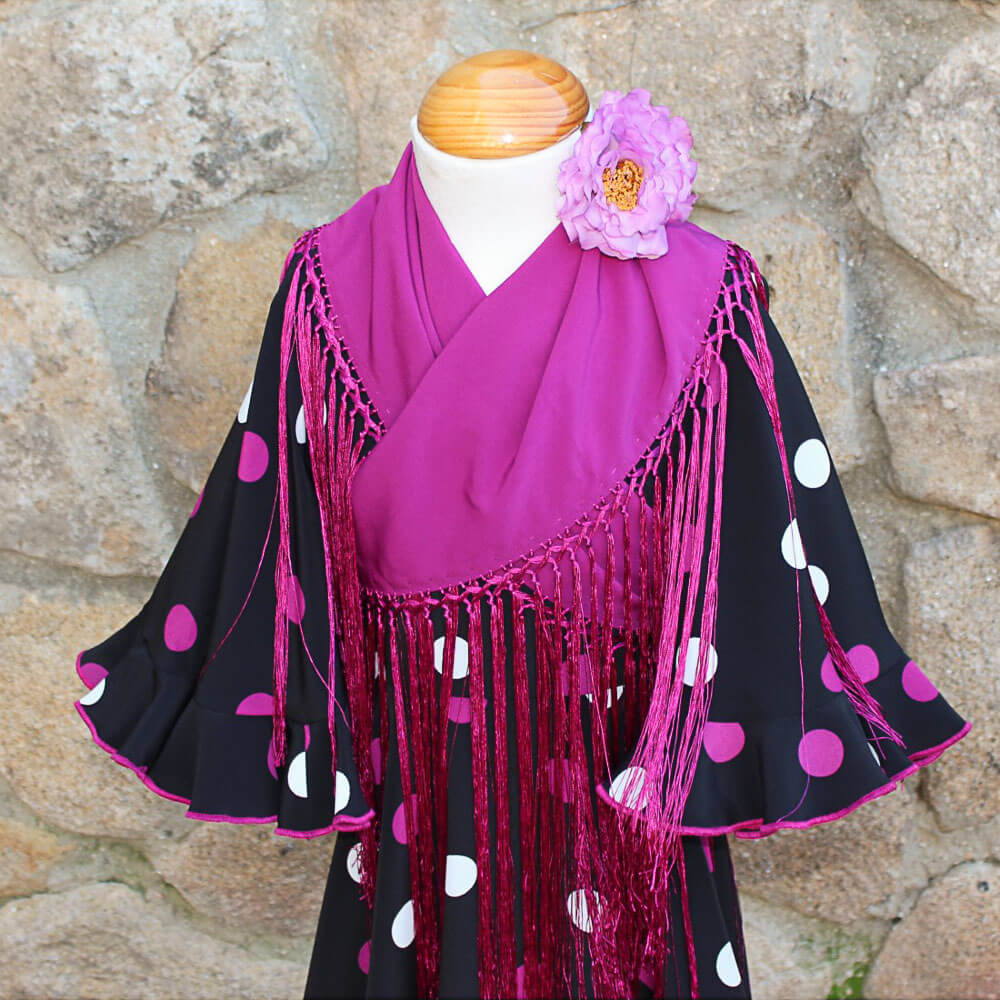 Rociero Girl Dress Schnittmuster - Ribes y Casals