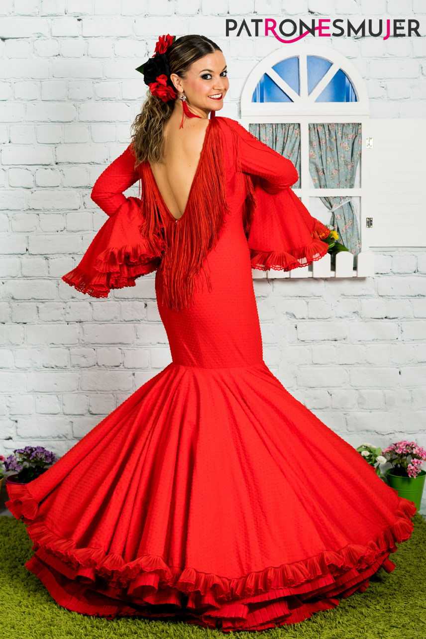 Flamenco Nelkenmuster für Erwachsene - Ribes y Casals