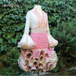 Flamenco Flamenco-Muster Erwachsene kurz - Ribes y Casals