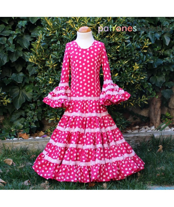 Canastero Flamenca Kind Muster - Ribes y Casals