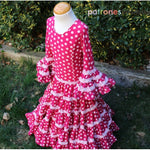 Canastero Flamenca Kind Muster - Ribes y Casals