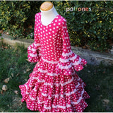 Canastero Flamenca Kind Muster - Ribes y Casals