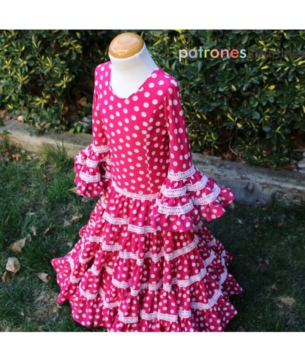 Canastero Flamenca Kind Muster - Ribes y Casals