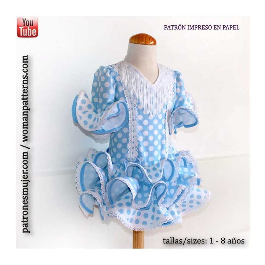 Flamenco-Muster für Kinder Kurz - Ribes y Casals