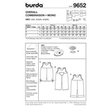 Schnittmuster Burda 9652 Jumpsuit - Ribes y Casals