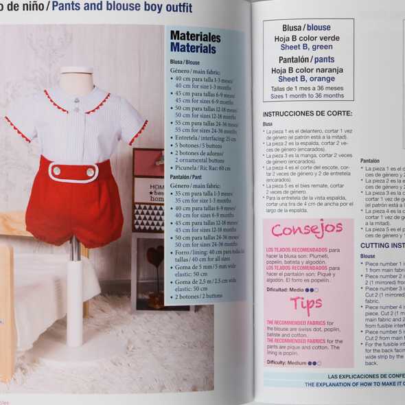 Baby-Mode-Muster nº10 - Ribes y Casals