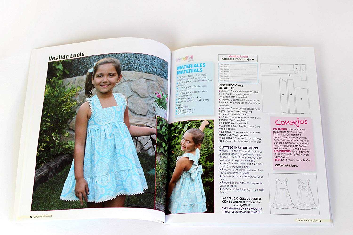 Kindermode-Muster nº1 - Ribes y Casals