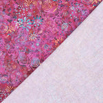 Patchwork Baumwolle Korallen Erdbeere - Ribes y Casals