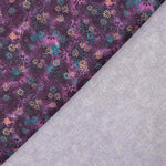Patchwork Baumwolle Koralle Lila - Ribes y Casals