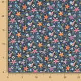 Patchwork Baumwolle Sea Star Blau - Ribes y Casals