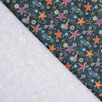Patchwork Baumwolle Sea Star Blau - Ribes y Casals
