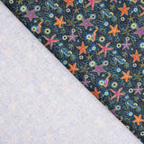 Patchwork Baumwolle Sea Star Blau - Ribes y Casals