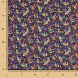 Patchwork Baumwolle Lila Fisch - Ribes y Casals