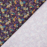 Patchwork Baumwolle Lila Fisch - Ribes y Casals