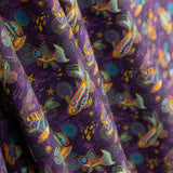 Patchwork Baumwolle Lila Fisch - Ribes y Casals