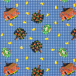 Patchwork-Baumwolle Vichy Cotton Dark Bauernhaus - Ribes y Casals