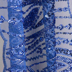 Tüll-Perlen Janine Blau - Ribes y Casals