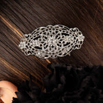 Versilberter durchbrochener Flamenco-Kamm - Ribes y Casals