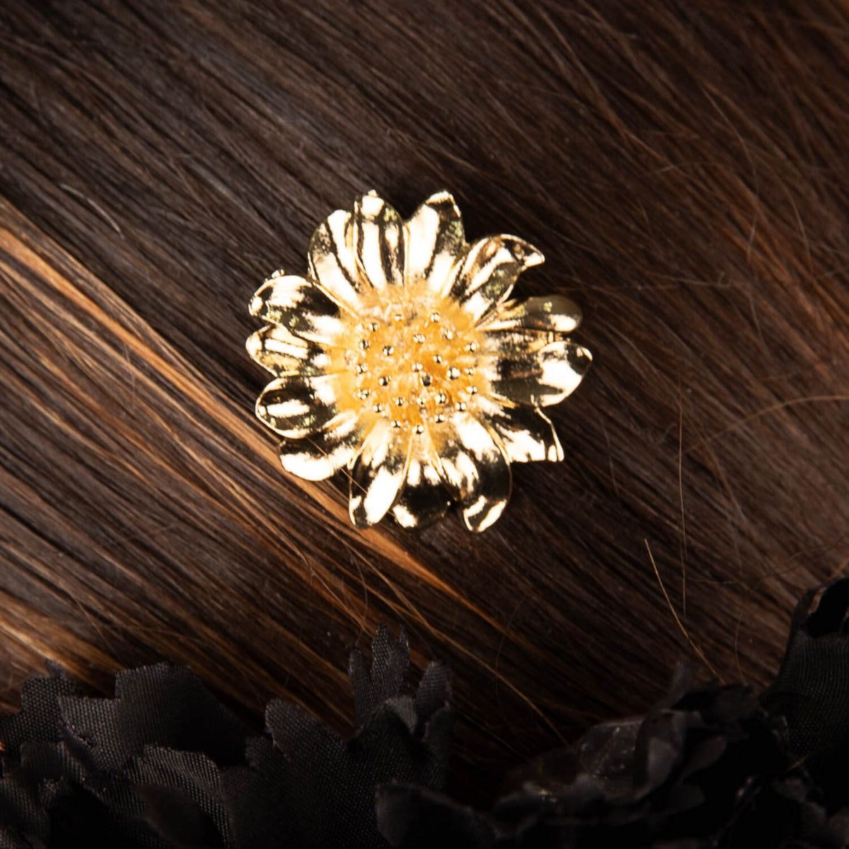 Goldene Blume Flamenco-Kamm - Ribes y Casals