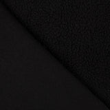 Stoffrest Lammfell schwarz – verschiedene Maße x Breite 140 cm - Ribes y Casals