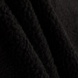 Stoffrest Lammfell schwarz – verschiedene Maße x Breite 140 cm - Ribes y Casals