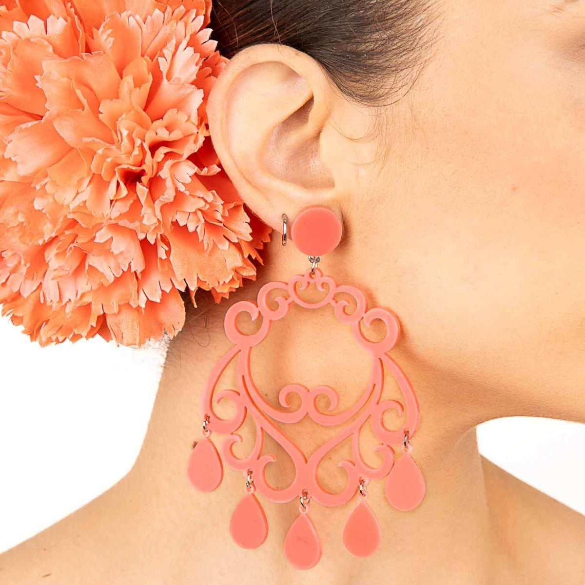 Mango Flamingo-Ohrringe - Ribes y Casals