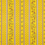 Perkal Baumwolle Provençal Gelb 65 x 160 cm - Ribes y Casals