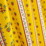 Perkal Baumwolle Provençal Gelb 65 x 160 cm - Ribes y Casals
