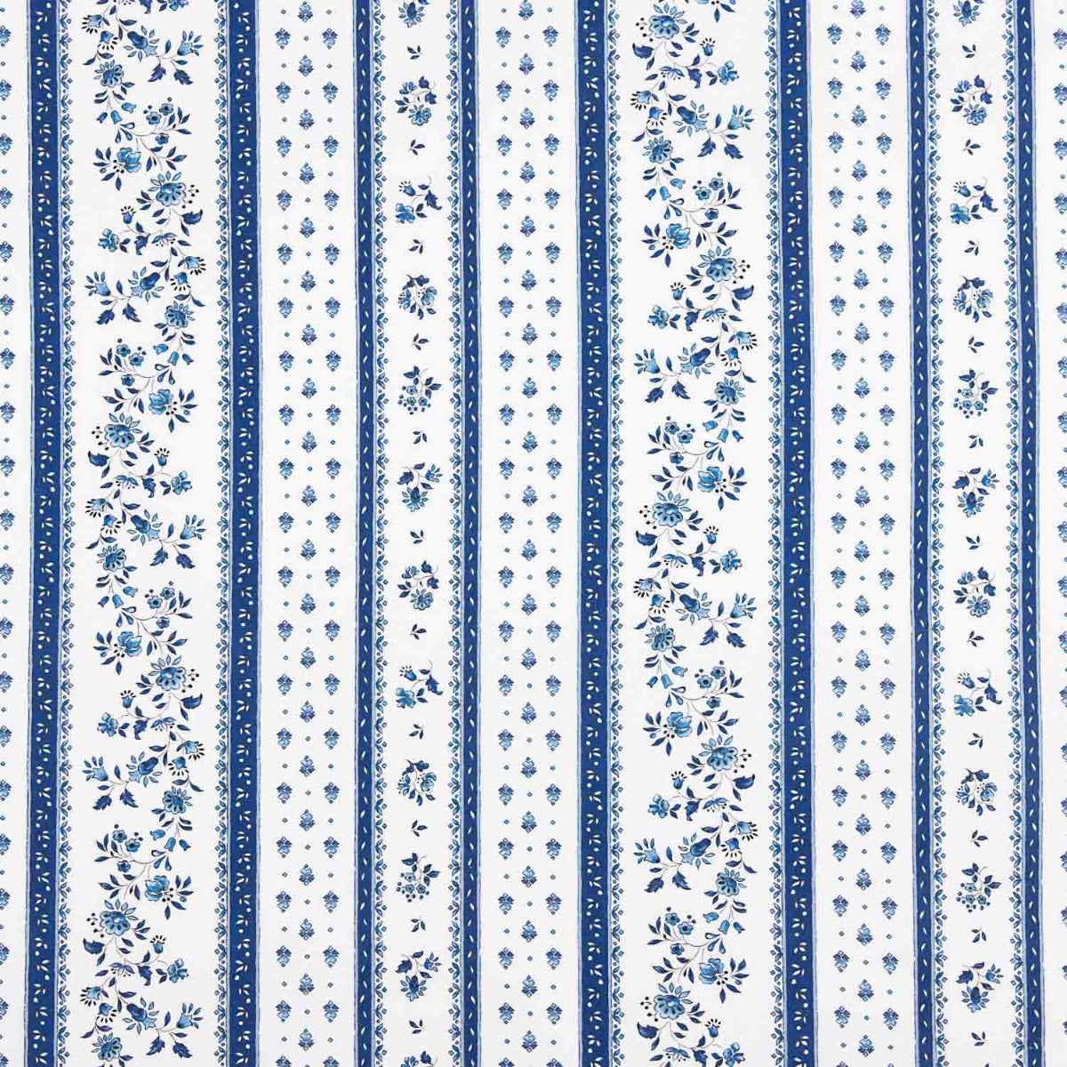 Perkal Baumwolle Provencal Blau - Ribes y Casals