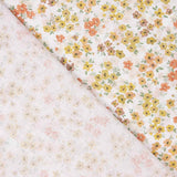 Perkal mit Blumendruck Warm - Ribes y Casals