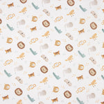 Kinder-Perkal-Retal Dschungel-Tiere 55 x 140 cm - Ribes y Casals