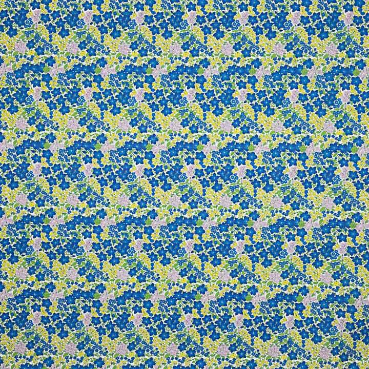 Bedrucktes Perkal „Garten Blau Klein“ - Ribes y Casals